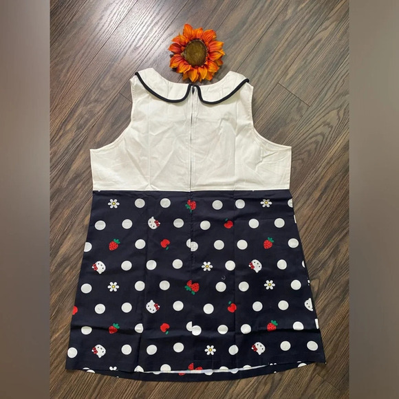 🦋B2G1🦋SMAK PARLOUR Hello Kitty Apple Power Shift Dress NWT - Picture 7 of 11